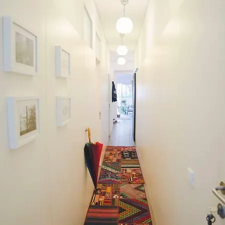 Charmoso Apartamento Central Com Jardim Apartment